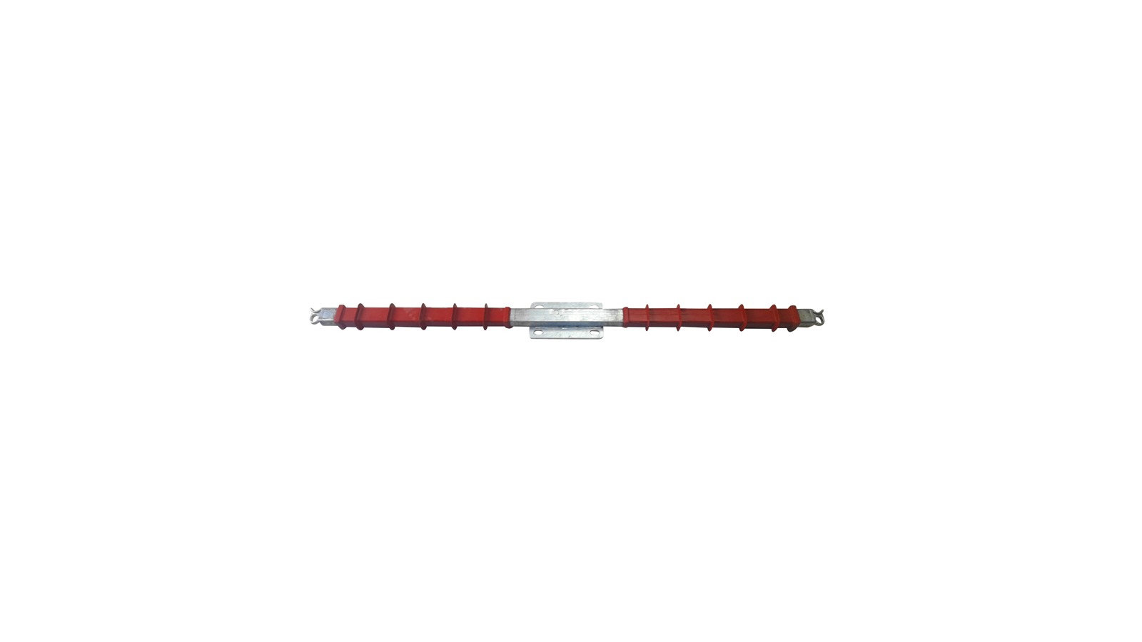 Composite crossarm insulator product on clean white background