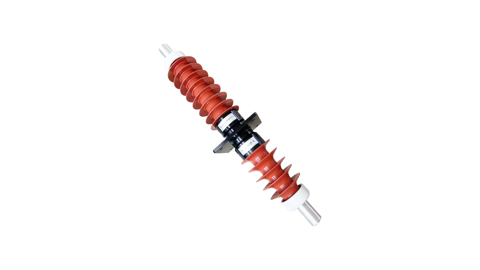 Dry resin impregnated wall bushing product on clean white background