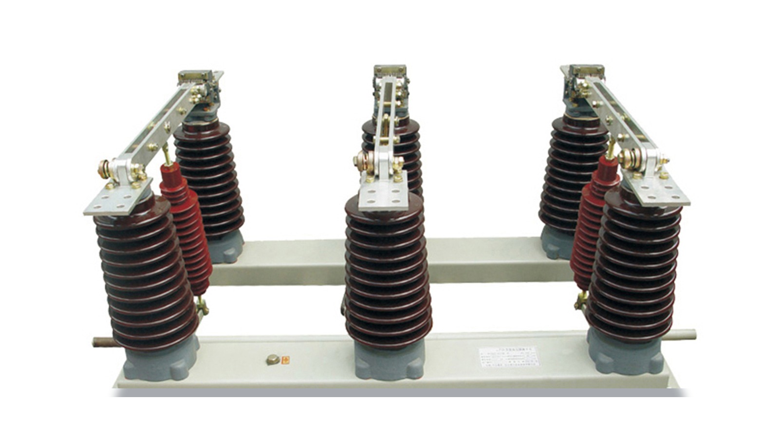 GN27 40.5 kV indoor isolating switch with post insulators and rotary knife blades