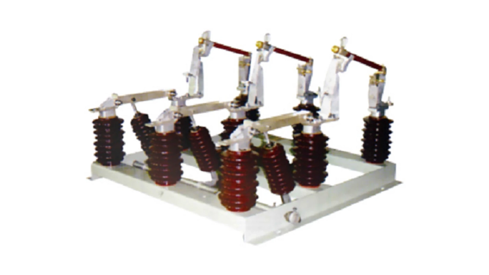 GWR outdoor AC high-voltage fuse type disconnect switch with three phase structure