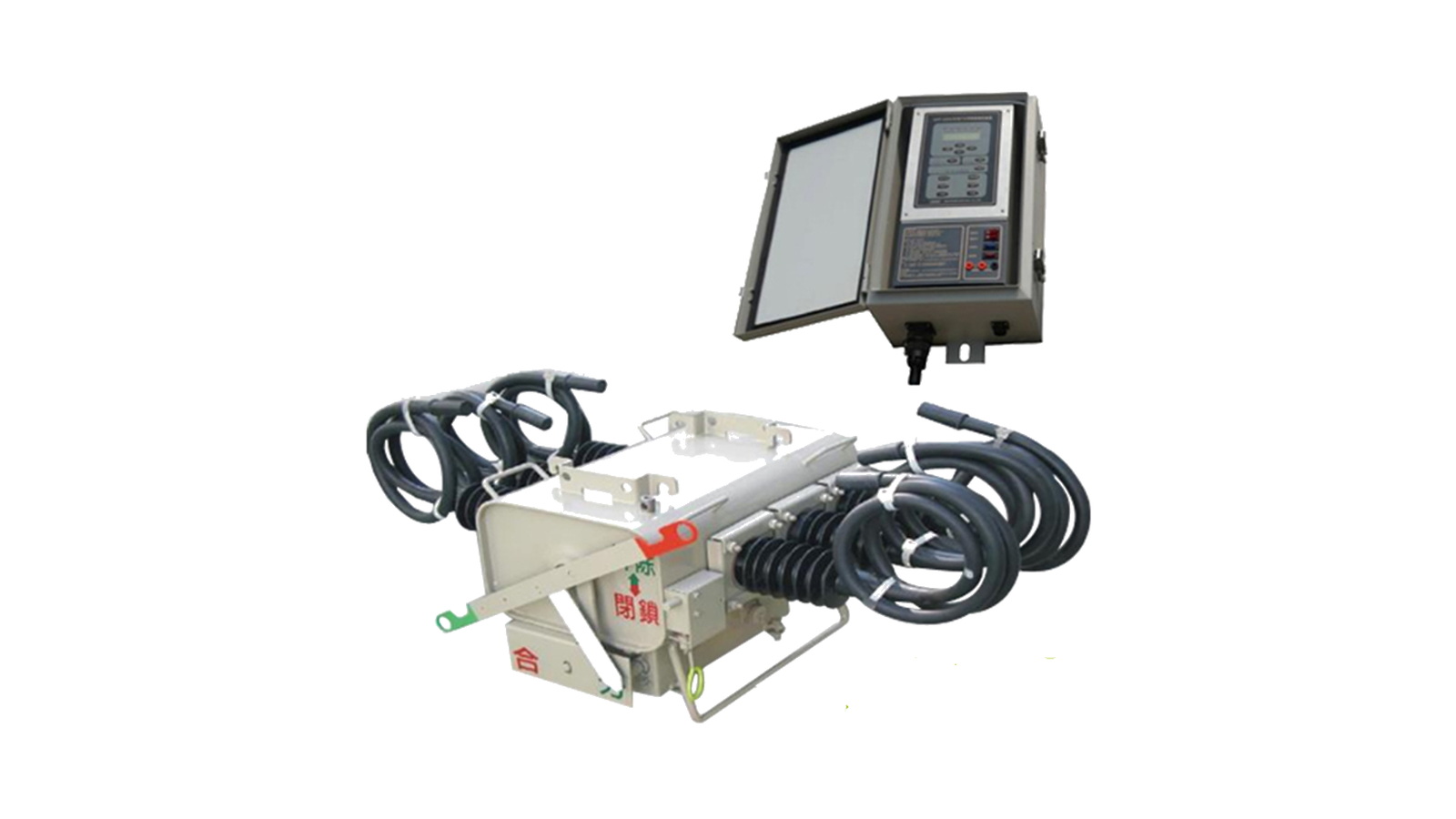 Pole mounted SF6 load break switch PGS product with control enclosure
