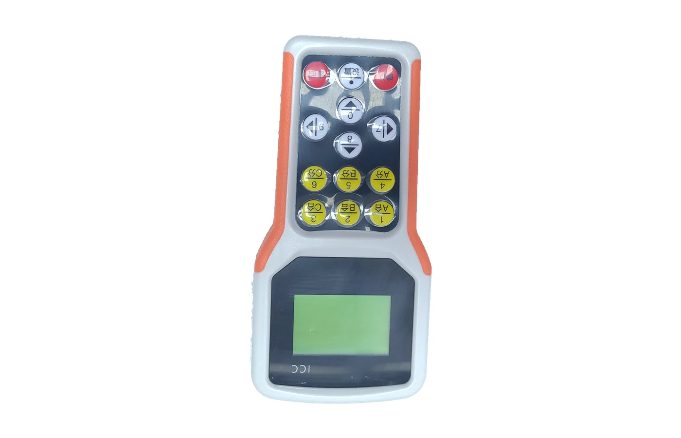 Handheld remote transmitter for pole-mounted intelligent disconnector control