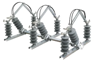 RH-B outdoor gang air break switch with three phase vertical opening structure
