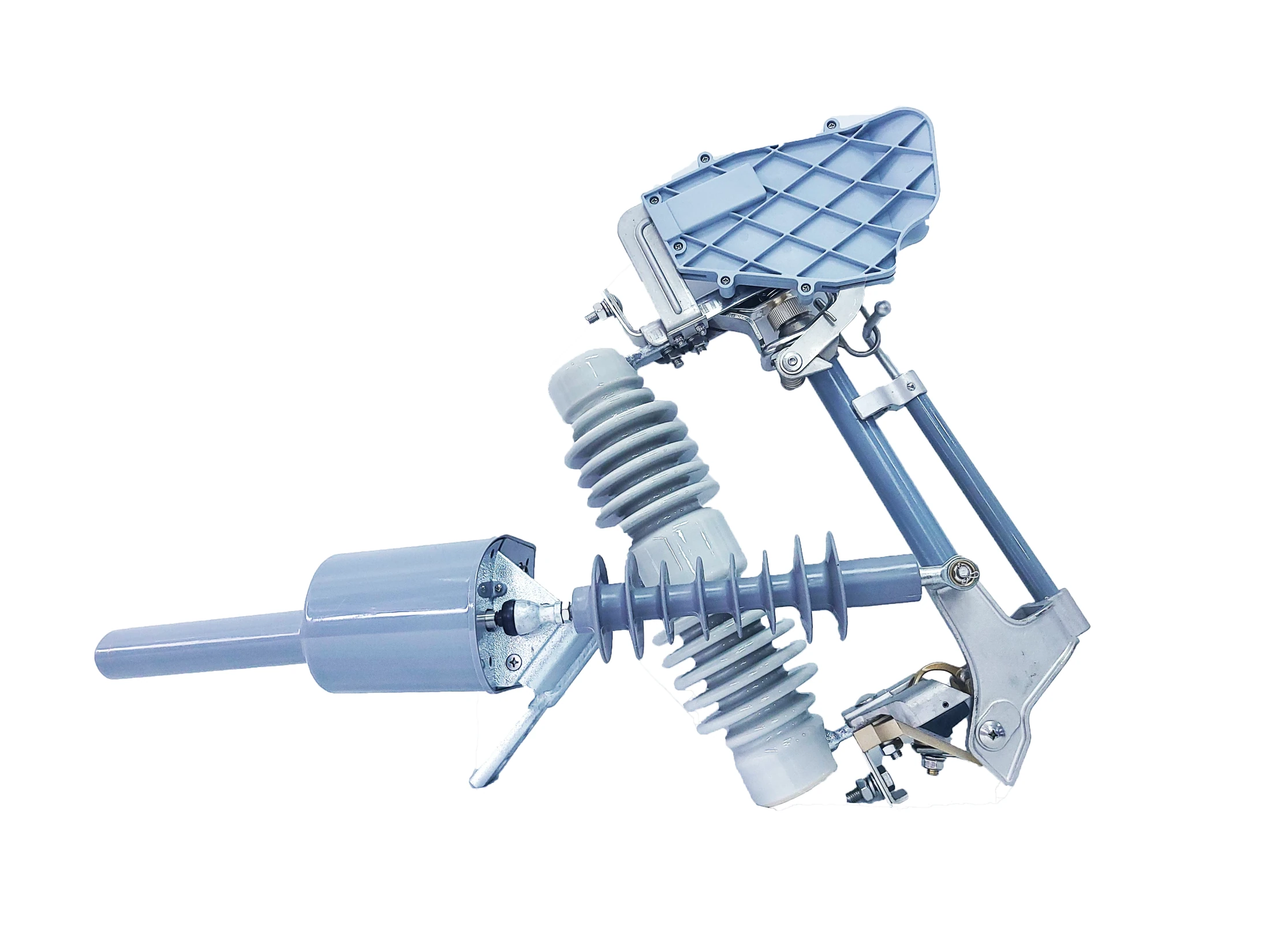 Smart drop-out fuse with arc extinguishing function