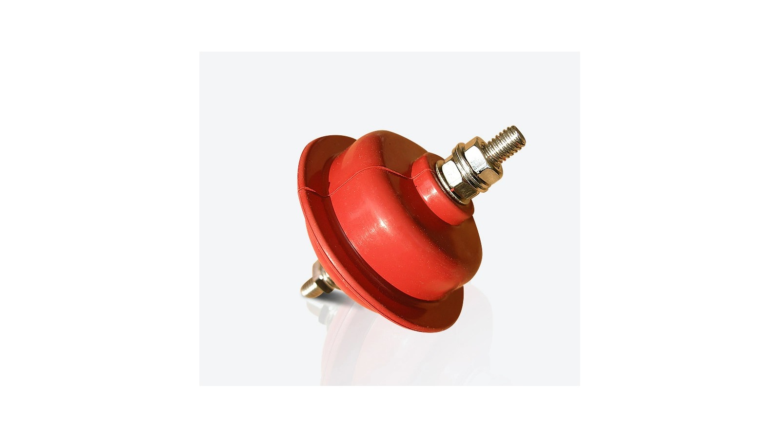 Low voltage surge arrester product on clean white background