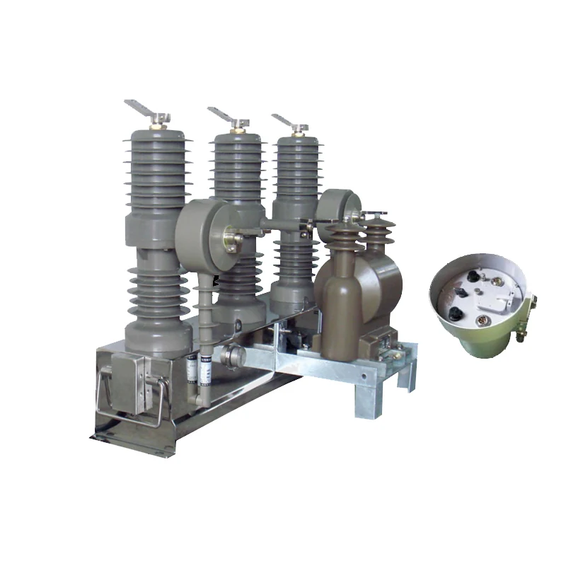 User boundary switch product view with PT controller module and outdoor vacuum breaker body