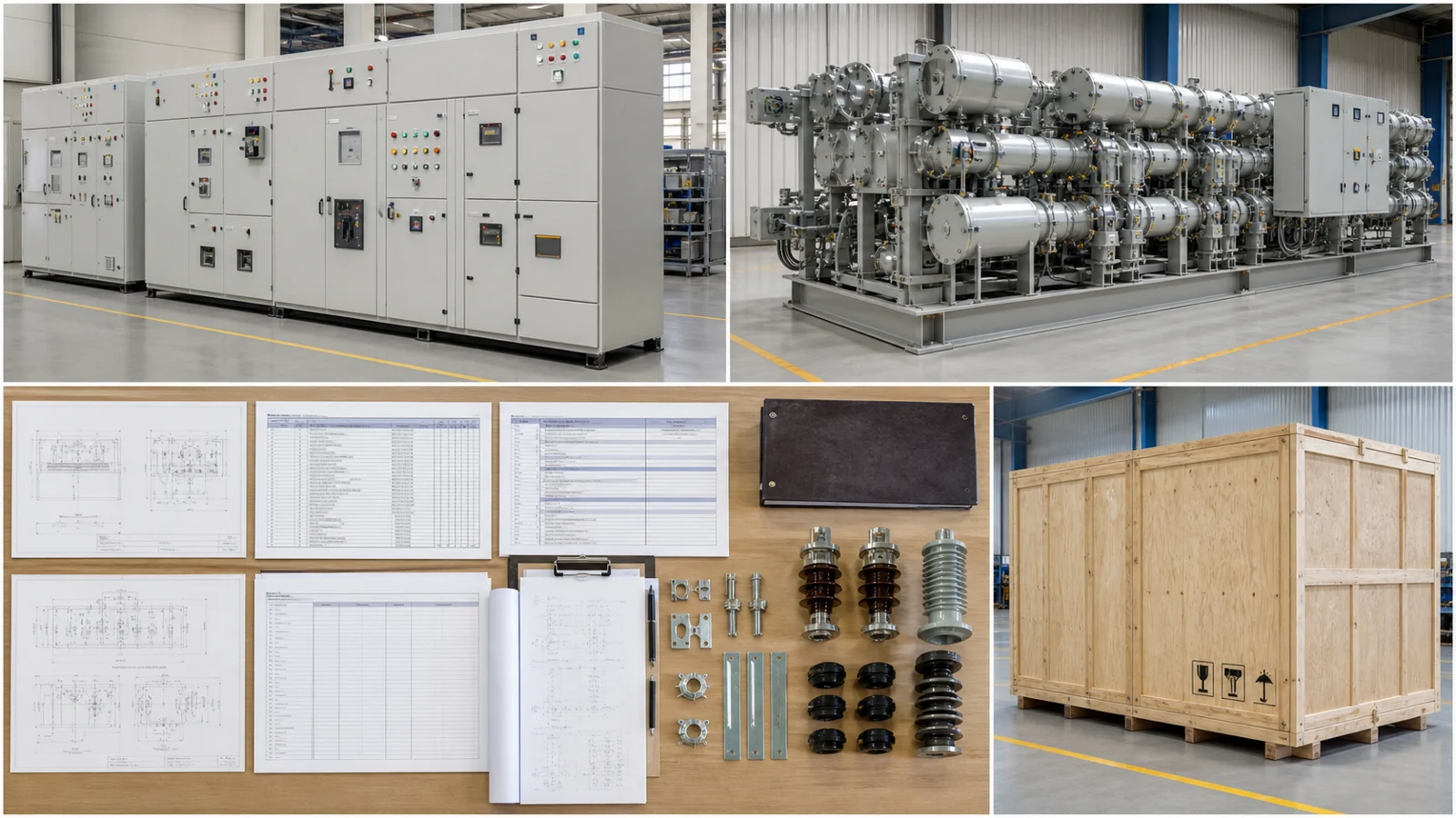 Air and gas insulated switchgear RFQ and approval package