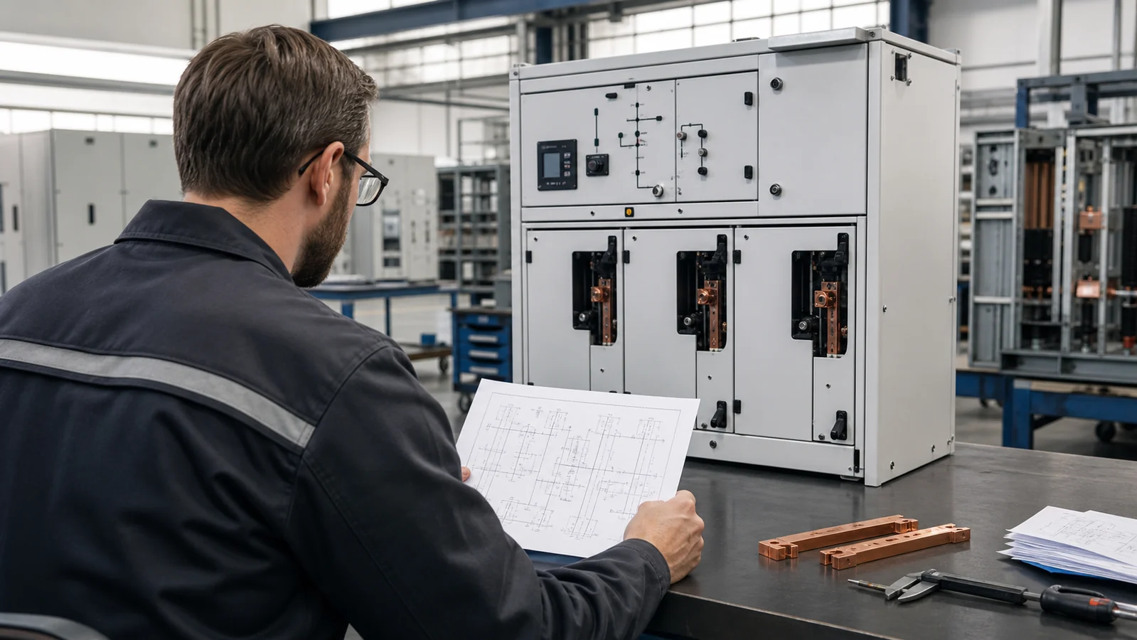 Engineering review of a medium-voltage switch RFQ and interlocking requirements