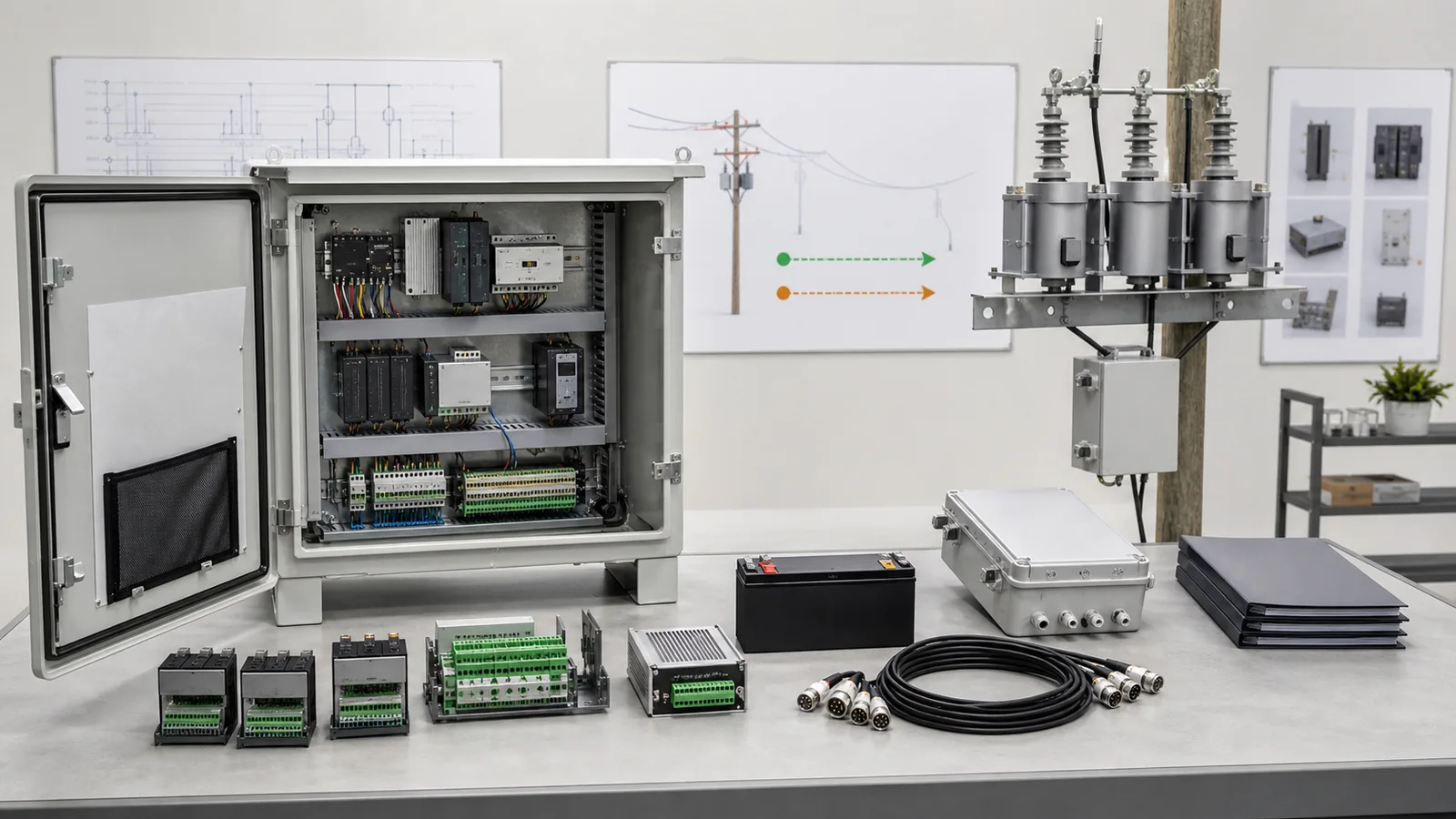 Feeder automation controller RFQ reviewed against interface and evidence schedules