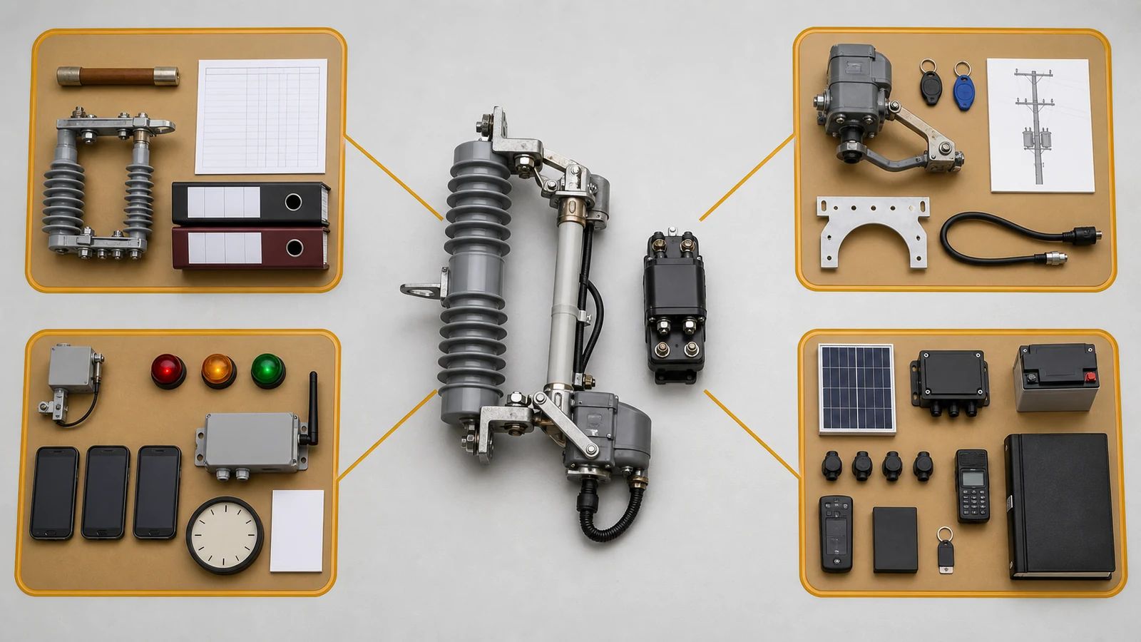 Illustrative smart fuse project held at four comparison gates