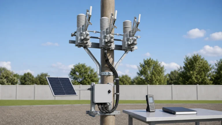 Pole-mounted intelligent disconnector commissioning input review