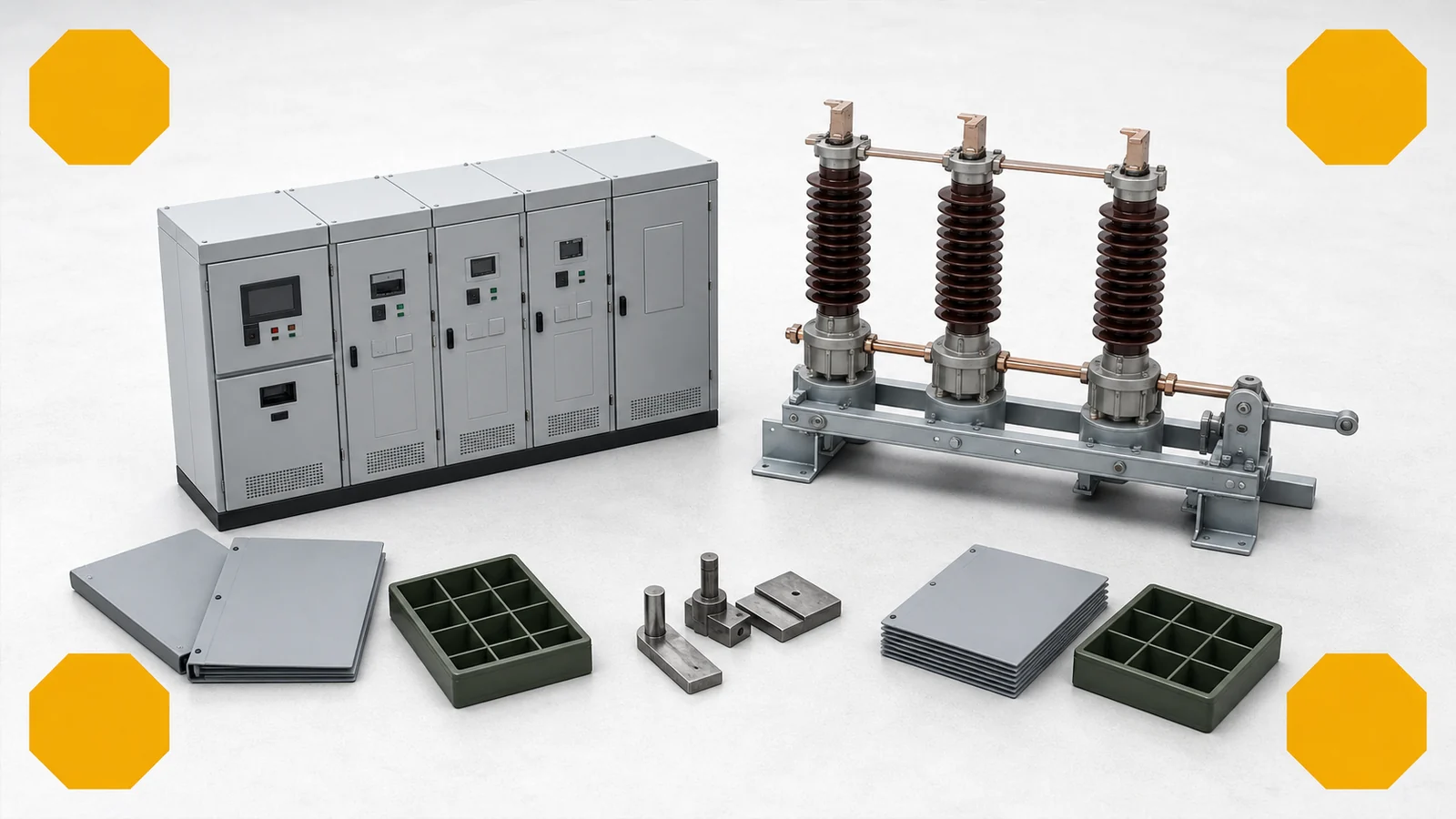 Illustrative invented dual-product supplier audit with four open holds