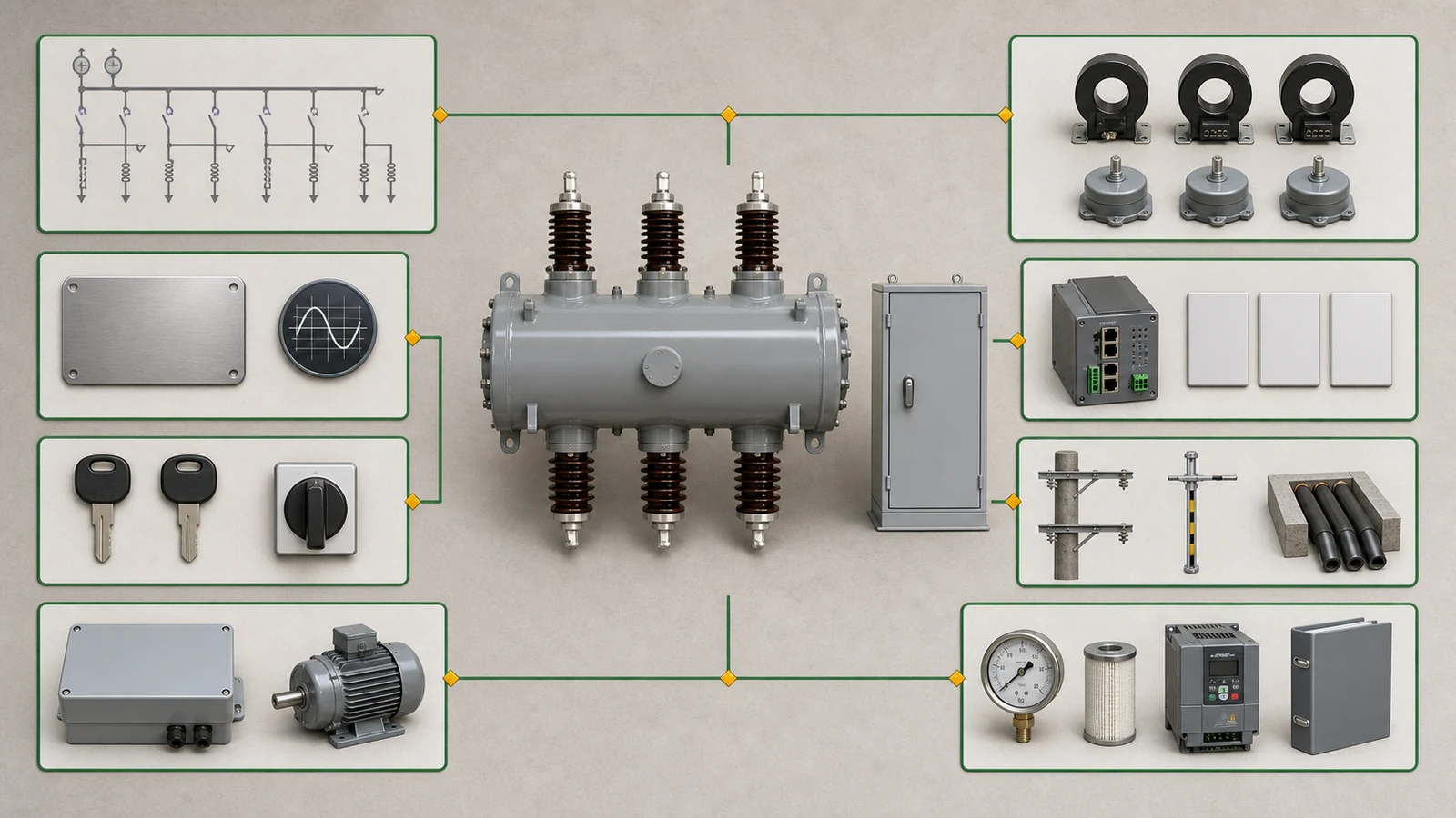 Load break switch automation system design matrix