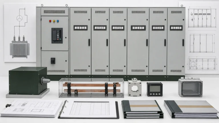 Illustrative low-voltage distribution cabinet RFQ review package