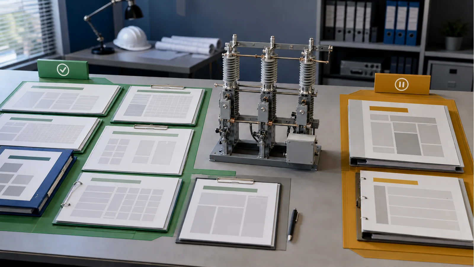 Outdoor switch RFQ data pack with system duty, ratings, drawings, mechanisms, environment, and test evidence