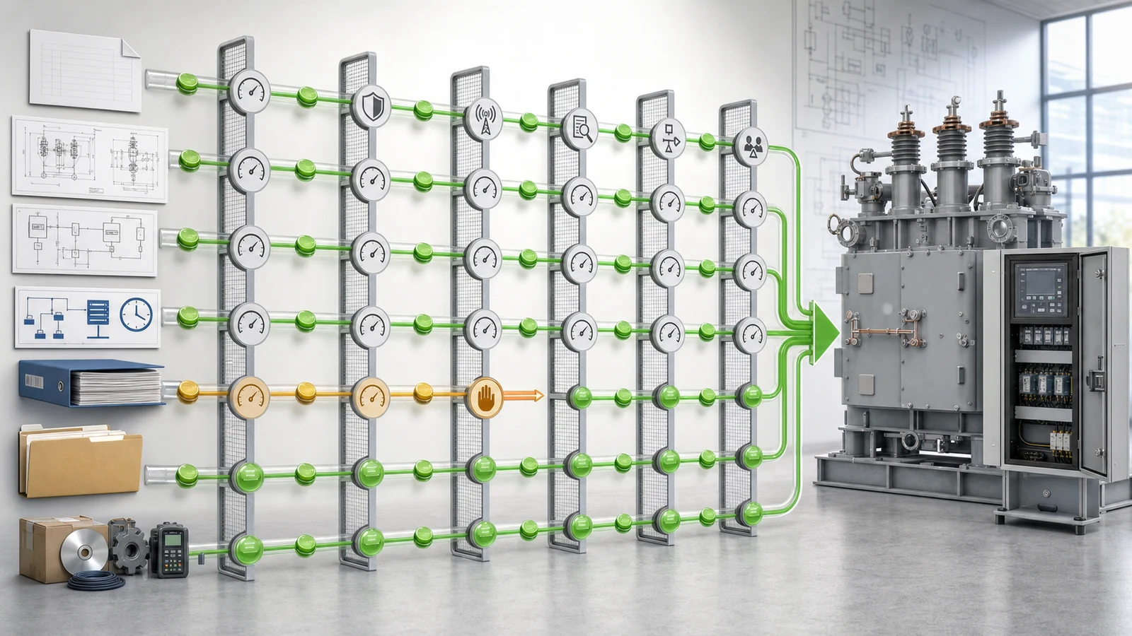 Recloser supplier return evidence deviation and technical release gates