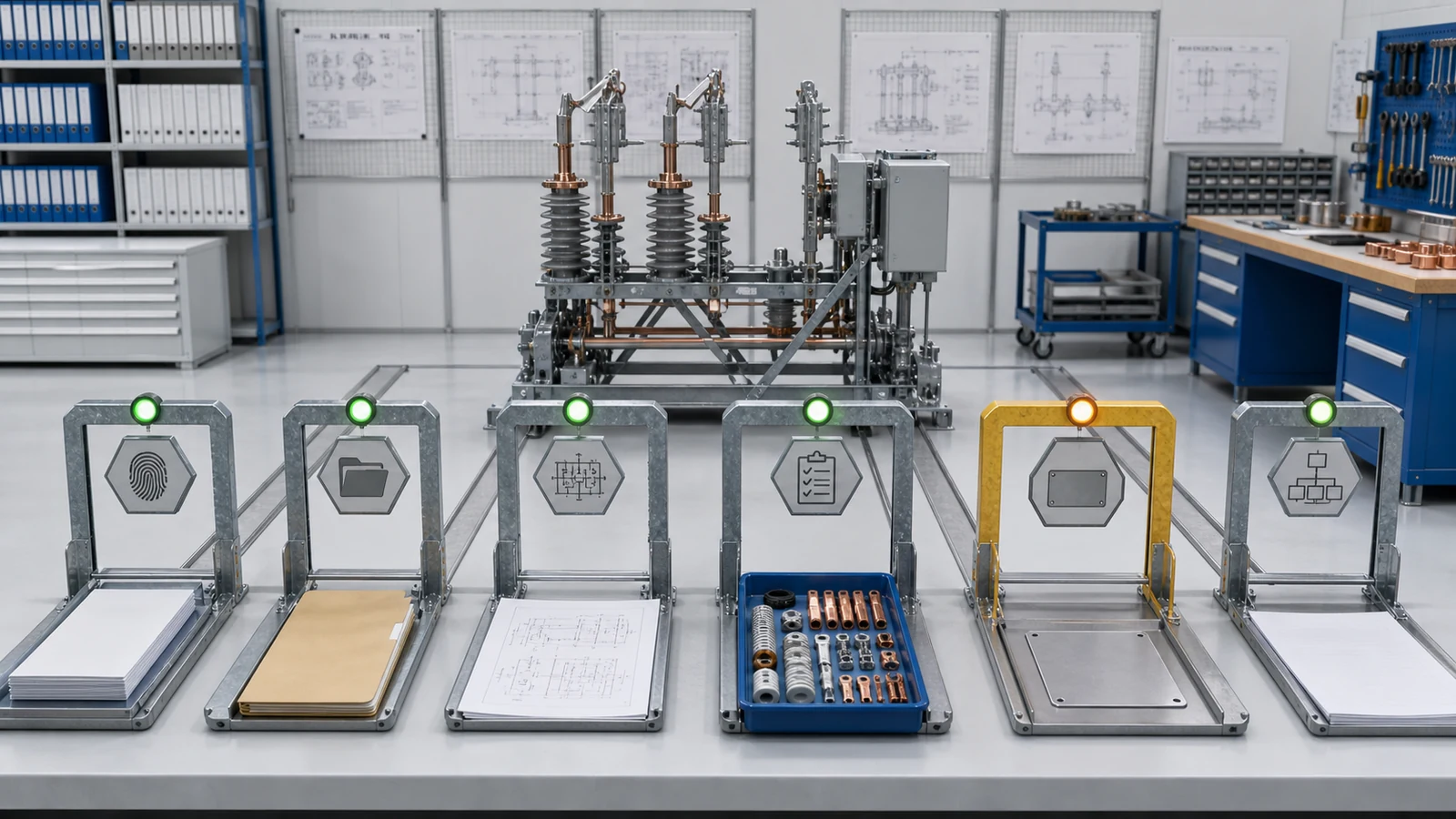 Controlled baseline and stage gates before first-article build