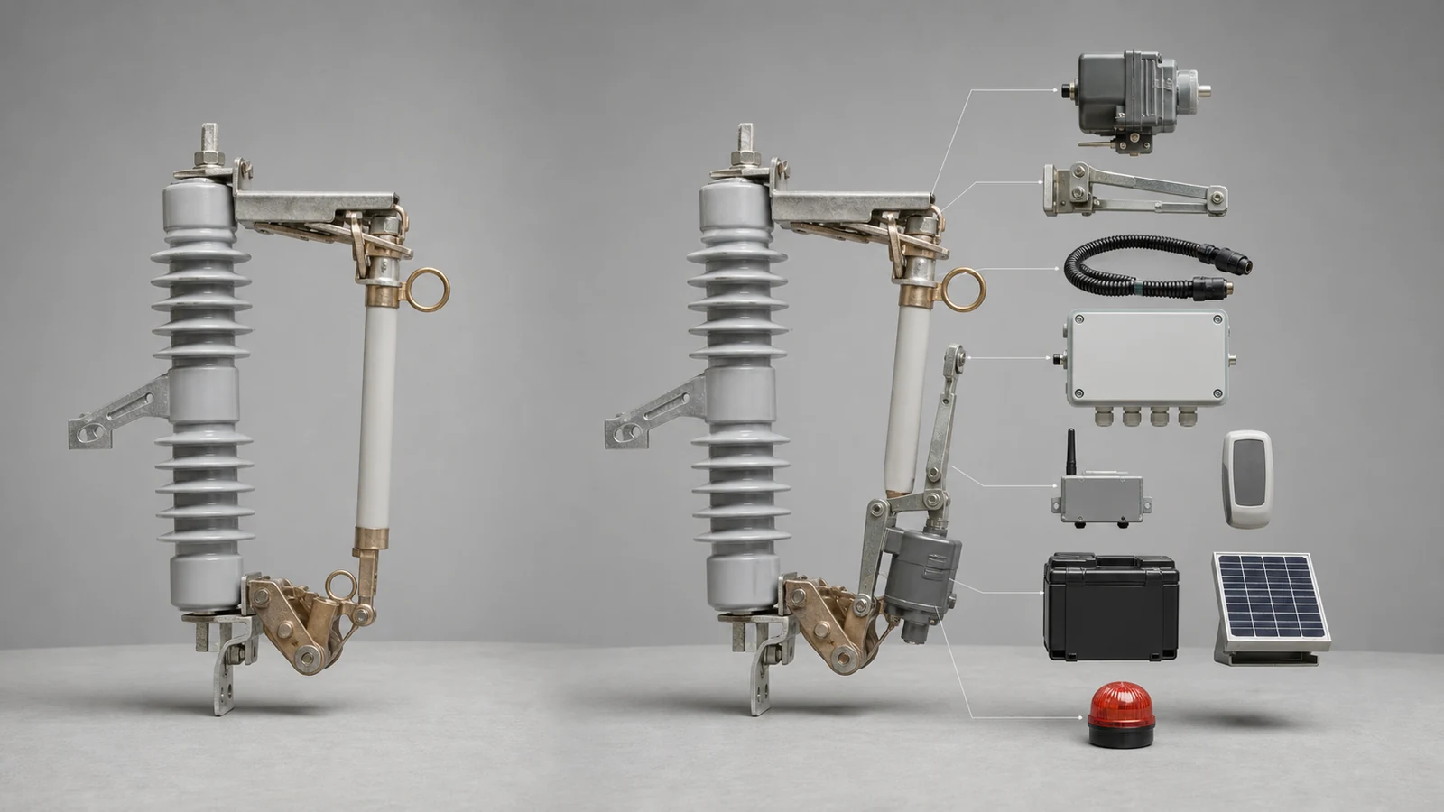 Conventional cutout and smart fuse added package layers