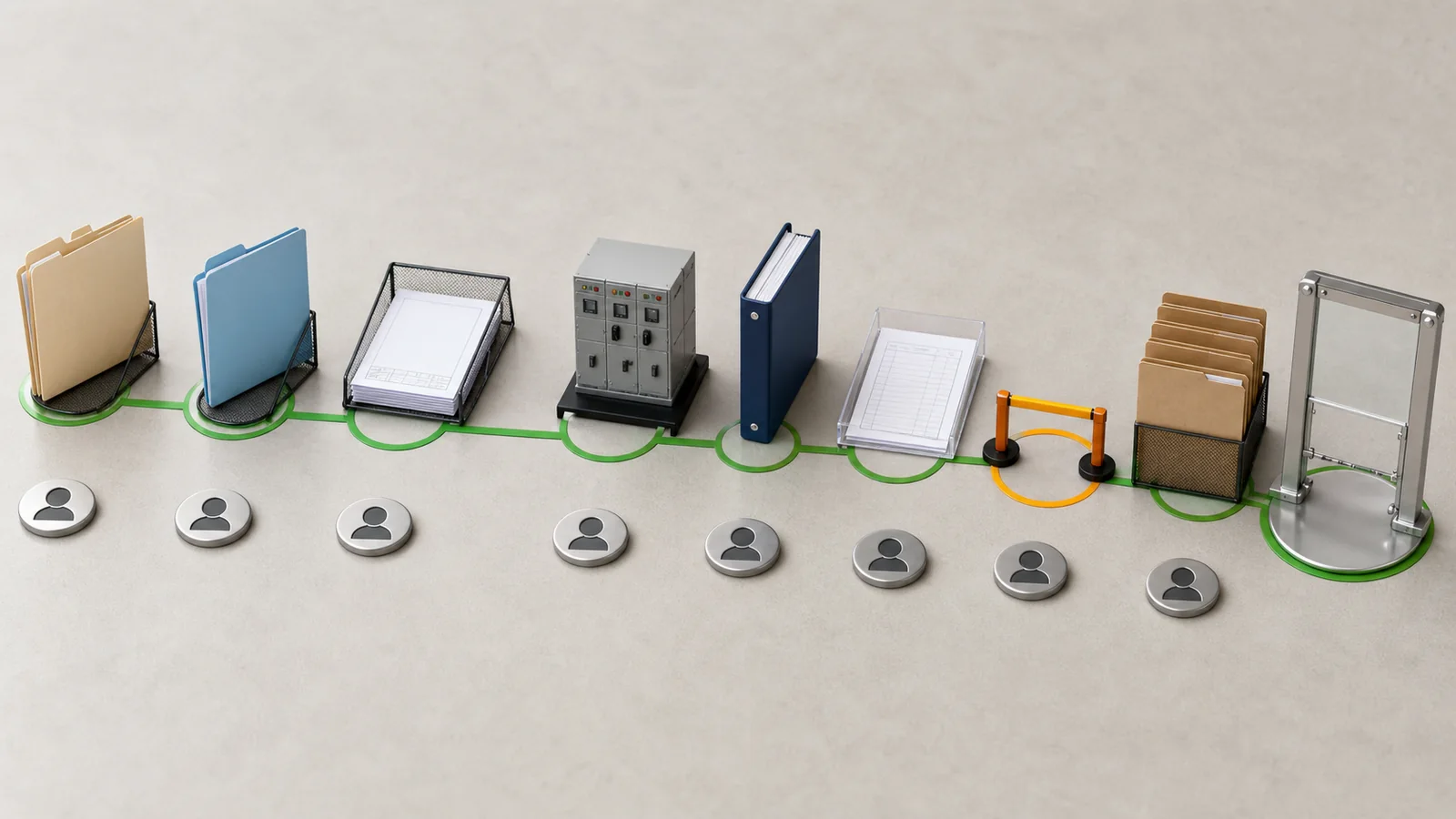 Supplier quality plan stage gates from accepted order to release records