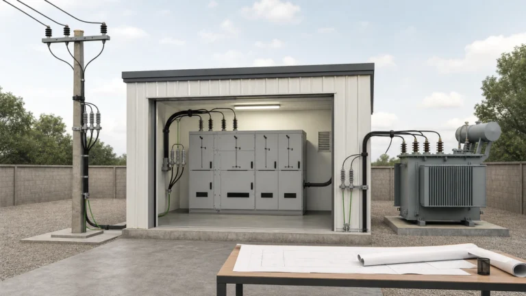 Illustrative surge arrester installation locations across a distribution feeder