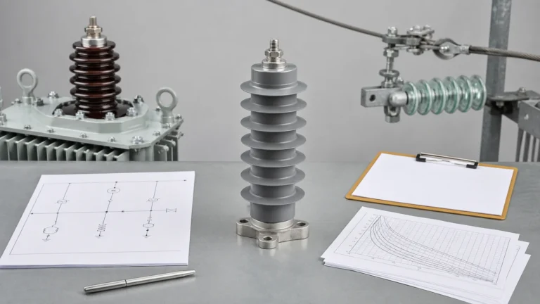 Surge arrester selection review with system data and product evidence