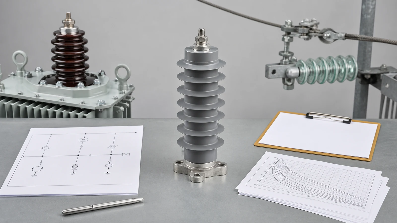 Surge arrester selection review with system data and product evidence