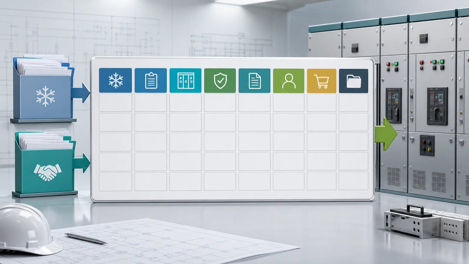 Switchgear compliance matrix architecture from source clause to order-document closure