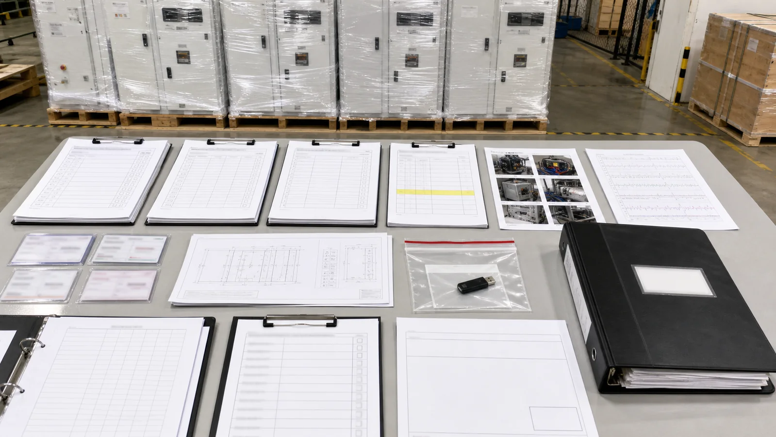 Switchgear FAT release package with test records punch list drawings and packing approval