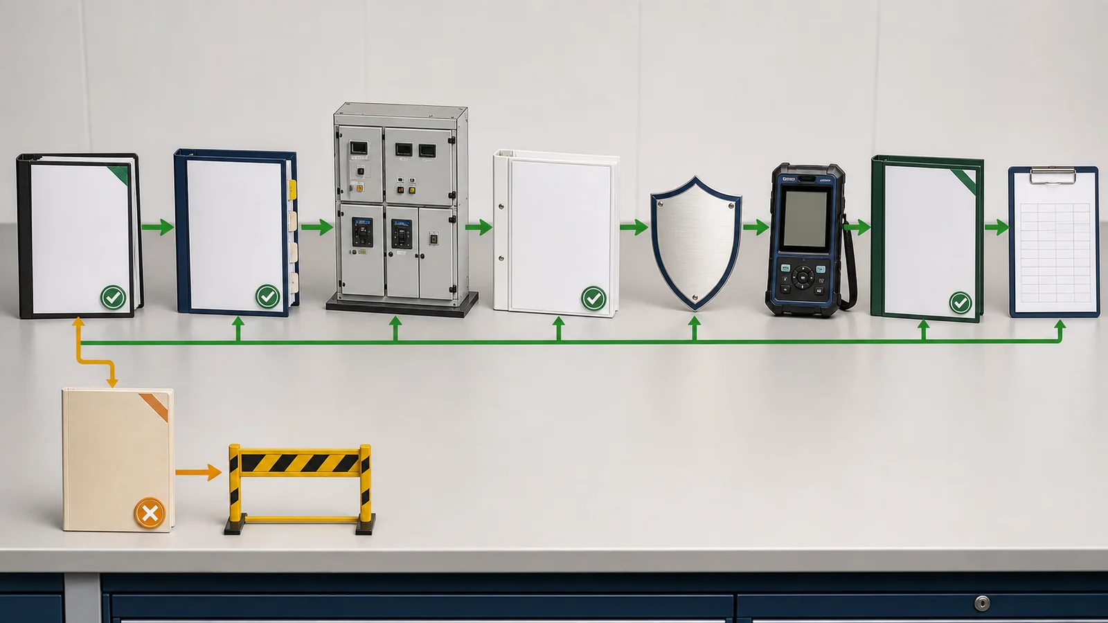 Controlled drawings procedures instruments forms and unit identity for an ITP