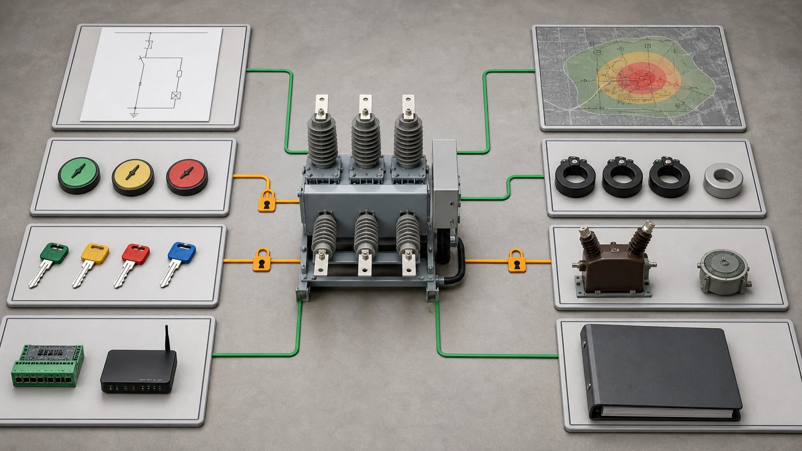 User boundary switch selection and evidence hold matrix