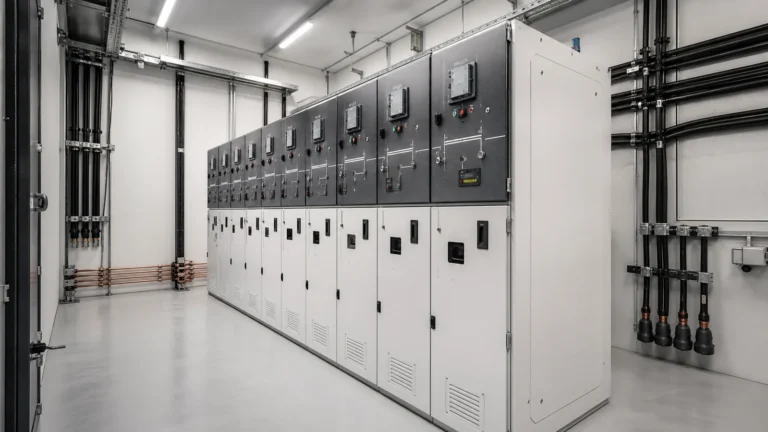 Compact medium-voltage ring main unit cabinet in a secondary distribution setting