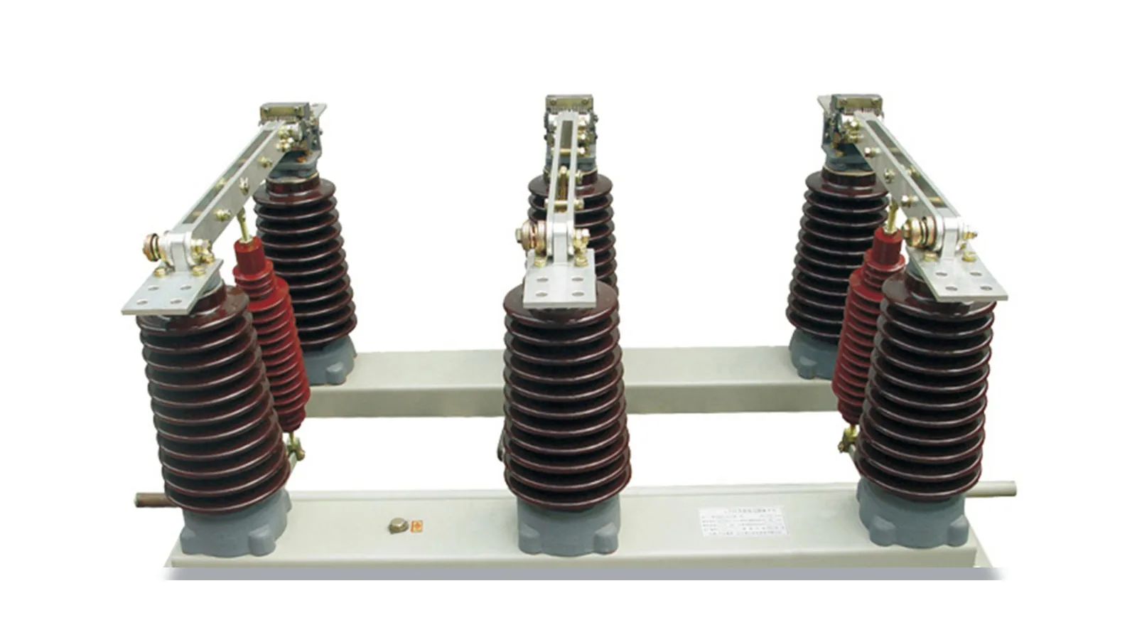 GN27 40.5 kV indoor isolating switch with post insulators and rotary knife blades