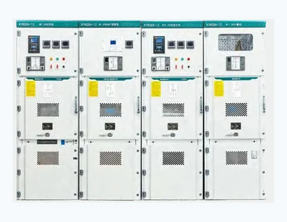 XIYA POWER KYN28 metal-clad switchgear cabinet lineup representative complete cabinet image