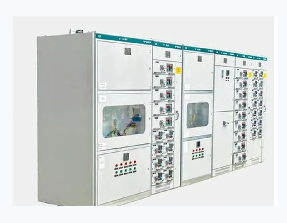 Low voltage distribution cabinet lineup with GCK drawer switchgear units