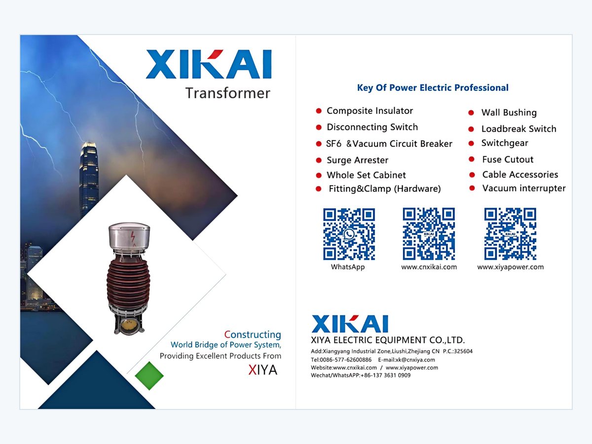 SF6 and Capacitive Voltage Transformer Catalog cover