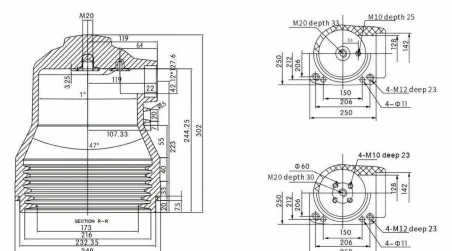 Contact Box Type 07 drawing preview for switchgear component matching