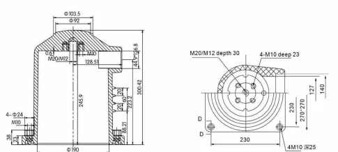 Contact Box Type 09 drawing preview for switchgear component matching