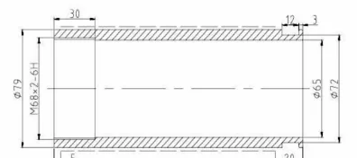 Copper Contact Arm Type 13 drawing preview for switchgear component matching