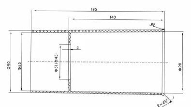 Resin Insulator / Pull Rod Type 20 drawing preview for switchgear component matching