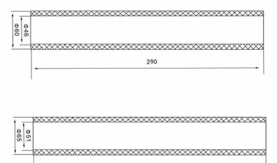 Resin Insulator / Pull Rod Type 22 drawing preview for switchgear component matching