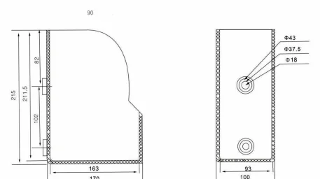 Resin Insulator / Pull Rod Type 24 drawing preview for switchgear component matching