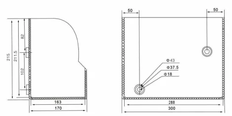 Resin Insulator / Pull Rod Type 25 drawing preview for switchgear component matching