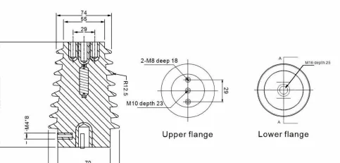 Sensor / Instrument Transformer Type 03 drawing preview for switchgear component matching