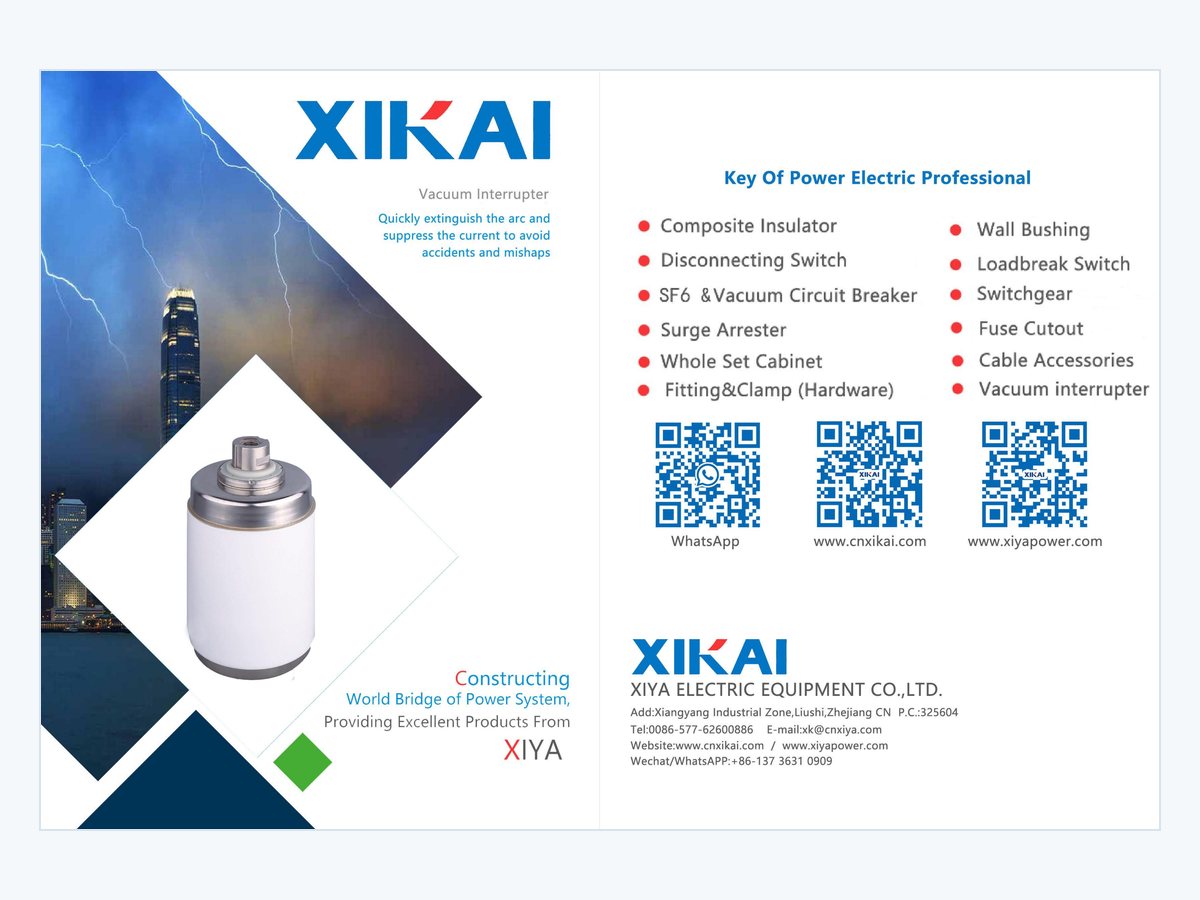 Vacuum Interrupter Catalog cover